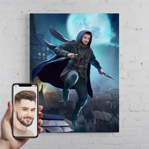 Розбійник Картина по фото в образі